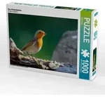 CALVENDO Puzzle Das Rotkehlchen 1000 Teile Lege-Gr&ouml;&szlig;e 64x48cm Foto-Puzzle f&uuml;r