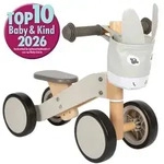 small foot 12599 - Rutscher Esel, Holz, Laufrad