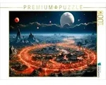 CALVENDO Puzzle Eine futuristische Lebenswelt 1000 Teile Lege-Gr&ouml;&szlig;e 64x48cm