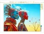 CALVENDO Puzzle Surrealismus trifft Massai-Kultur 1000 Teile Lege-Gr&ouml;&szlig;e...