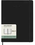 Moleskine 18 Monate Wochen Notizkalender 2026/2027, XL, 1 Wo = 1 Seite, Rechts