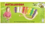 Boogie Bee Metallophon Holz mit 8 Noten