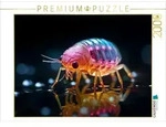 CALVENDO Puzzle Bunte Blattlaus - lustige Mikroorganismen 2000 Teile...