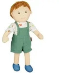 Stoffpuppe ''Paul'' mit Outfit 32 cm