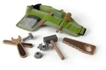 WerkzeuGG&uuml;rtel Holz Geschenkbox 11 Teile