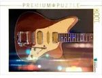 CALVENDO Puzzle Signature E-Gitarre Joey's Guitar 1000 Teile Lege-Gr&ouml;&szlig;e...