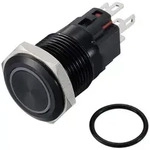 TRU COMPONENTS TC-12647452 Druckschalter 250 V/AC 3 A 1 x Aus/(Ein) IP65 Blau...