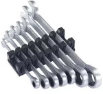 TOOLCRAFT TO-9626412 Ratschen-Einringschl&uuml;ssel-Satz 7teilig Schl&uuml;sselweite