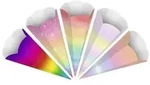 URSUS Schult&uuml;ten Schult&uuml;ten Regenbogen, 15 cm, 5er Set