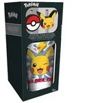 POKEMON Glass 485ml mit Toppern
