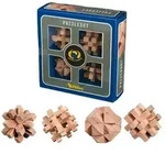 Puzzleset Nummer Eins, Buche, 4 Puzzlespiele