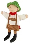 sigikid 43344 - Handspielpuppe Seppl, 34 cm
