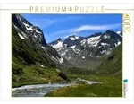CALVENDO Puzzle Sch&ouml;ne Landschaft mit Bergen oberhalb der Franz-Senn-H&uuml;tte im
