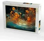 CALVENDO Puzzle Mikropilze - organische Formen als abstrakte Kunst 1000 Teile