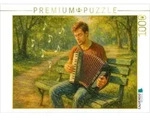 CALVENDO Puzzle Melancholie, gefaltet in Luft und Zeit 1000 Teile Lege-Gr&ouml;&szlig;e