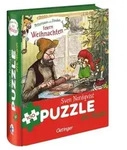 Pettersson und Findus feiern Weihnachten. Puzzle im Buch. 100 Teile