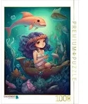 CALVENDO Puzzle Meerjungfrau 1000 Teile Lege-Gr&ouml;&szlig;e 64x48cm Foto-Puzzle f&uuml;r