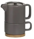 Teekanne Soli Cera Natur Taupe, Taupe