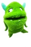 Handpuppe "Eddie, das Gef&uuml;hlemonster", 28 cm