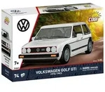 COBI 24662 - Volkswagen Golf GTI (1976-1983), wei&szlig;, Bausatz 1:35, 74 Klemmbausteine