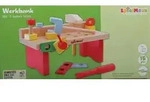 SpielMaus Holz Werkbank 15-teilig, 29 x 14 x 13 cm