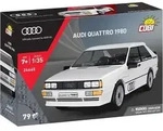 COBI 24665 - Audi Quattro 1980, wei&szlig;, 1:35, Bausatz, 79 Klemmbausteine