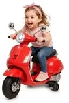 Ride-on Vespa GTS 125 rot Li-Power 12.6