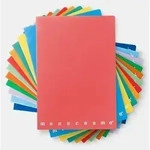 Monocromo Med Orig Bold Color Ruled Note