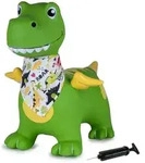 H&uuml;pftier Dino mit Fl&uuml;gel HoppyDoo gr&uuml;n mit Pumpe