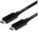 Roline USB-Kabel USB 3.2 Gen2 USB-C&reg; Stecker 2.00 m Schwarz 11.02.9055