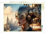 CALVENDO Puzzle Hafenmeisterin mit Kommunikationshaube und Fernsichtmodul 1000...