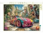 CALVENDO Puzzle Bunte Stadt 1000 Teile Lege-Gr&ouml;&szlig;e 64x48cm Foto-Puzzle f&uuml;r