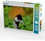 CALVENDO Puzzle Kronenkranich 1000 Teile Lege-Gr&ouml;&szlig;e 64x48cm Foto-Puzzle f&uuml;r