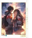 CALVENDO Puzzle Nach der Schule - Manga Liebesp&auml;rchen 2000 Teile Lege-Gr&ouml;&szlig;e