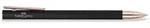 Faber-Castell Tintenroller Neo Slim Metall Schwarz, rosegoldfarben