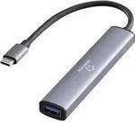 Renkforce RF-6855466 USB-Hub 4 Port USB-A USB 3.0 5 GBit/s mit USB-C&reg; Stecker...