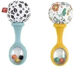 Fisher-Price Babys Rumba-Rasseln Spielzeug, 2er-Set f&uuml;r Babys ab 3 Monaten, ko