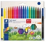 STAEDTLER Fasermaler Noris Strichbreite ca. 1,0 mm, 20er Set