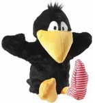 Heunec 797765 - DER KLEINE RABE SOCKE Handspielpuppe, 36 cm