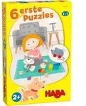 6 erste Puzzles Haustiere