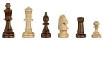 Schachfiguren Heinrich VIII, K&ouml;nigsh&ouml;he 76 mm, gewichtet, im Polybeutel