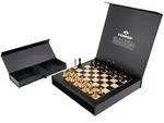 Philos 2530 - Schachset Gambit Deluxe, Feld 50 mm, Holz, Ferrer World-Class