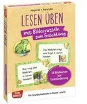 Lesen &uuml;ben mit Bilderr&auml;tseln zum Froschk&ouml;nig. 34 Bildkarten zur Lesef&ouml;rderung