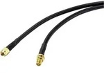 SpeaKa Professional Antennen Verl&auml;ngerungskabel [1x RP-SMA-Stecker - 1x