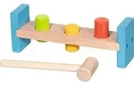 Hammerbank mit 3 Kl&ouml;tzen