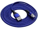 Akyga USB-Kabel USB-A Stecker, USB-C&reg; Stecker 2.00m Blau AK-USB-43
