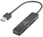 Renkforce RF-PCR-220 Externer Speicherkartenleser USB-A (USB 3.2 Gen 1) Schwarz