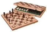 Philos 2623 - Schachset, Schach-Kassette, Holz, Feld 43mm