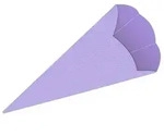 URSUS Schult&uuml;ten 3D-Schult&uuml;ten, flieder, H&ouml;he: 68 cm, Durchmesser: 20 cm