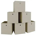 6er Set Faltbox Klappbox Aufbewahrungsbox Boxas